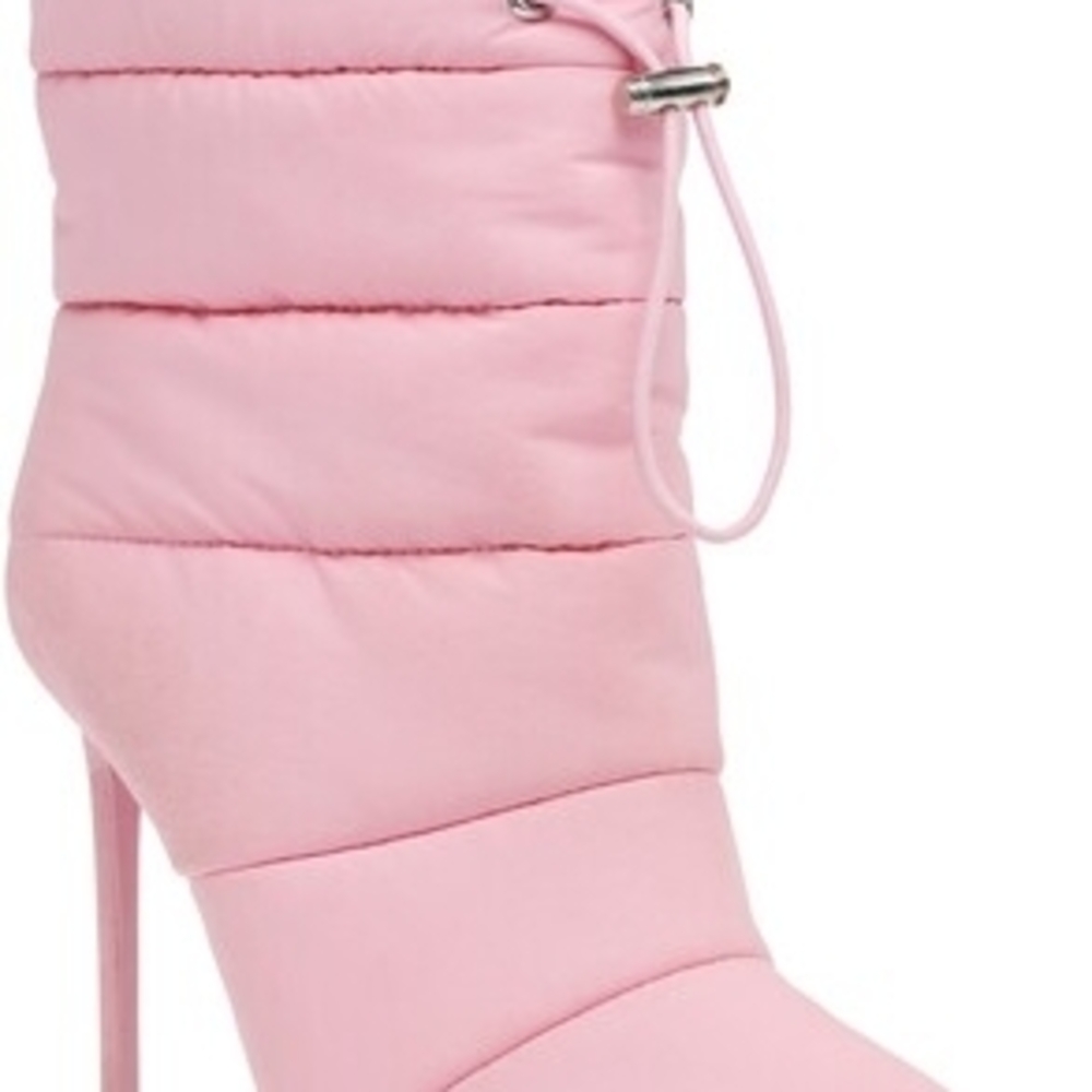 Steve Madden Pink Heeled Boots